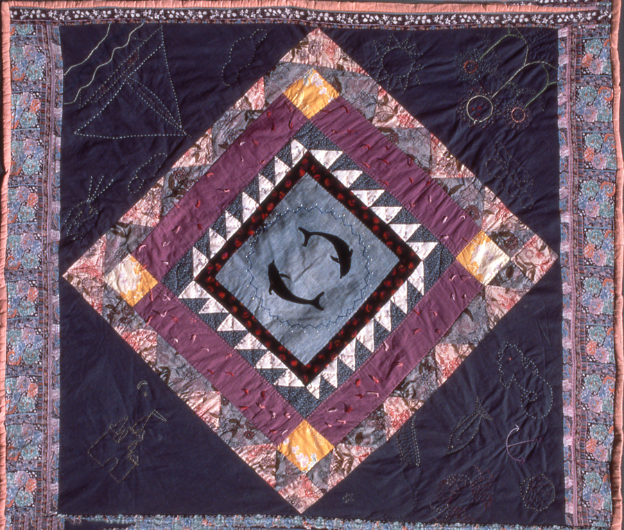 Pass-the-Medallion Quilts, 1982-84 – Knots and Stitches